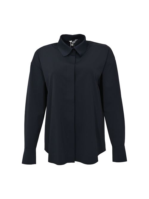 Camicia MMLBAITA in tessuto tecnico Blu MM Max Mara | 2616951037600005